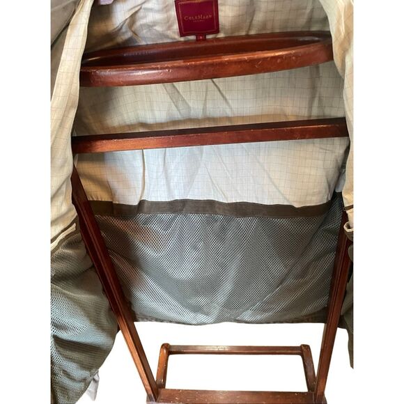 Vintage Cole Haan Country Lightweight Jacket Suede Trim 1990s Size Small - Picture 9 of 14